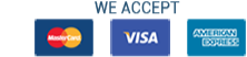 Credit Cards Accepted